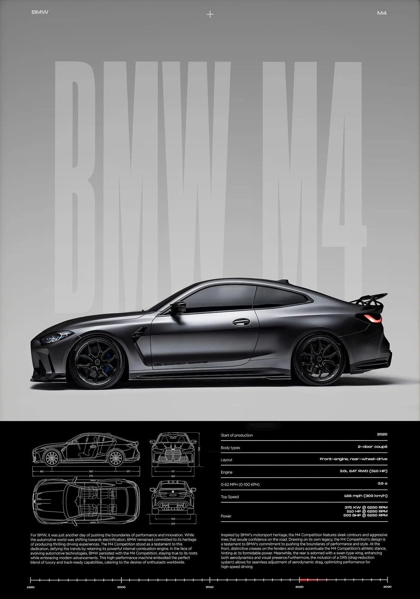 Frameless,Classic Simple Wall Art Cars Luxury Esthetics Super Sports Car HD Canvas Print Poster Home Living Room and Bedroom Dec