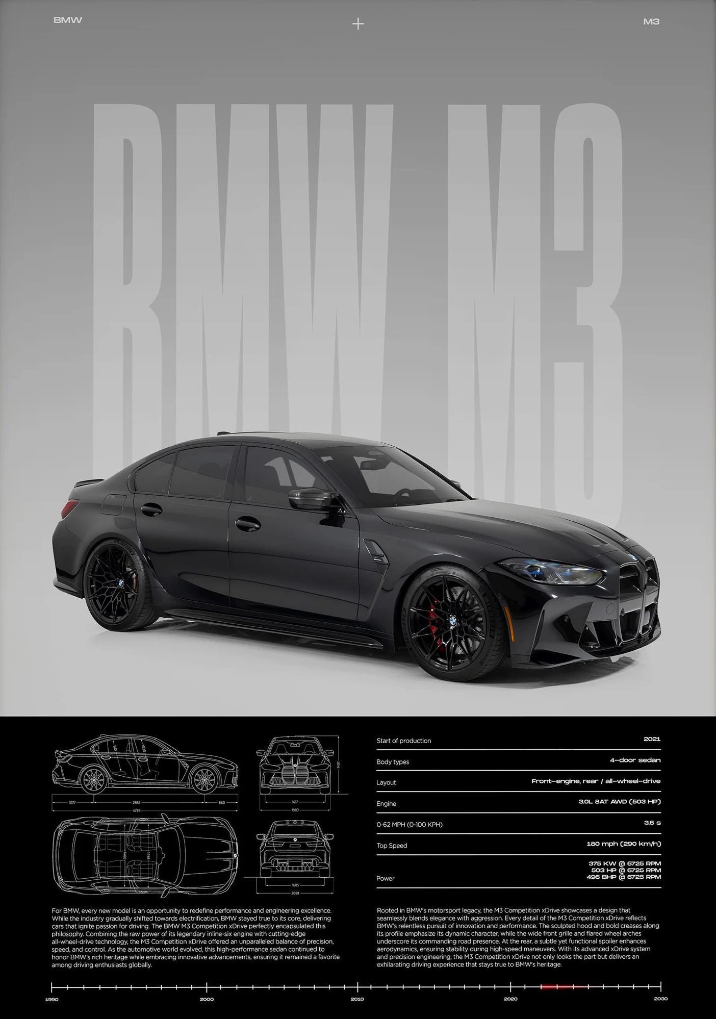 Frameless,Classic Simple Wall Art Cars Luxury Esthetics Super Sports Car HD Canvas Print Poster Home Living Room and Bedroom Dec